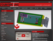 Tablet Screenshot of cubitekinc.com